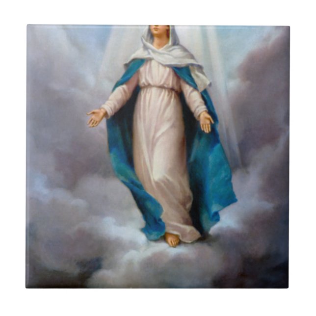 Carreau Blessed Virgin Mary (Devant)
