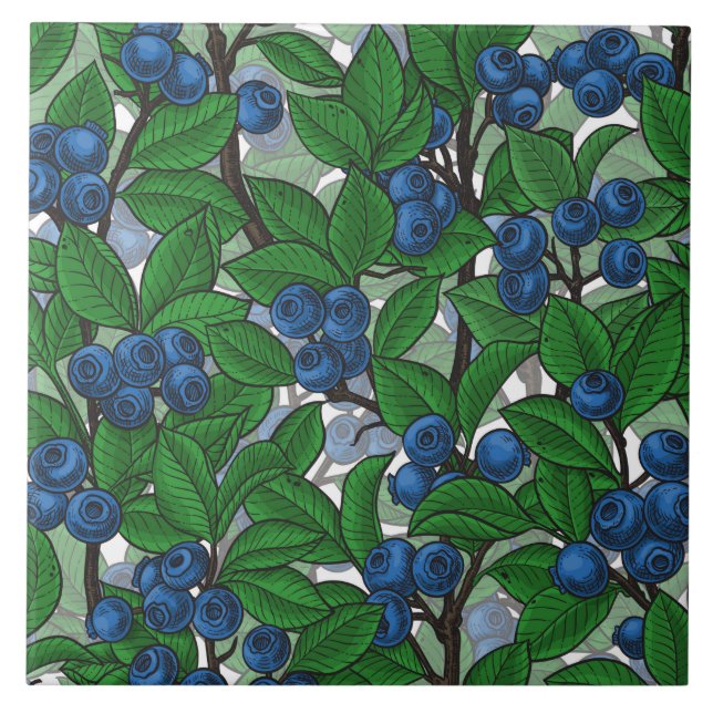 Carreau Bleu blanc (Devant)