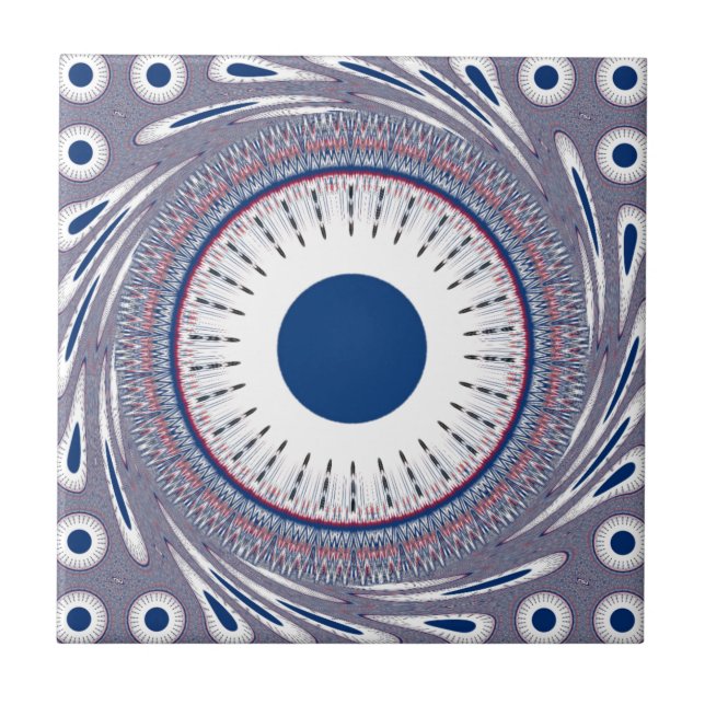 Carreau Bleu chic (Devant)