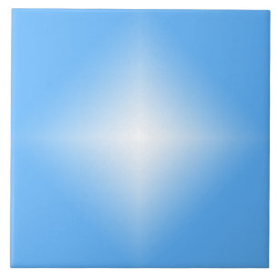 Carreau Bleu clair brillant