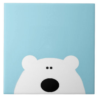 Carreau Bleu de l'ours polaire
