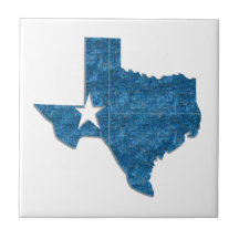 carreau bleu du Texas