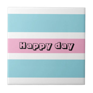 Carreau Bleu Et Jaune