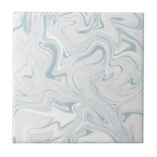 Carreau Bleu gris et blanc Tourbillonnant Classé Marbré Mo
