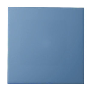 Carreau Bleu Lichen couleur solide Impression, Bleu clair 