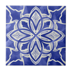 Carreau Bleu Mosaic Motif céramique