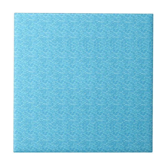 Carreau Bleu texturisé de l'eau (Devant)