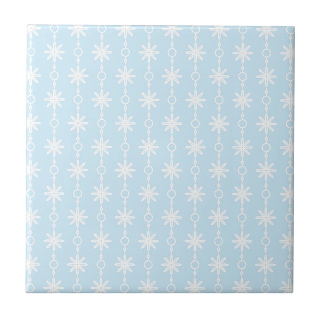Carreau Bleus layette floraux et copie de cercle (Devant)