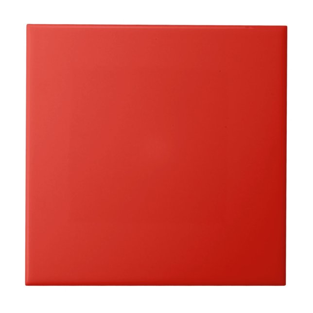 Carreau Bloc de couleur - Rouge (Devant)