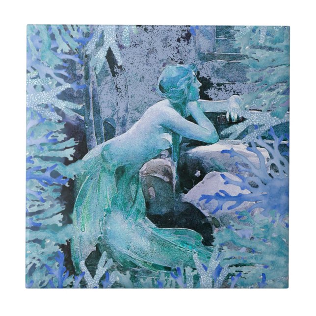 Carreau Blue Mermaid (Devant)