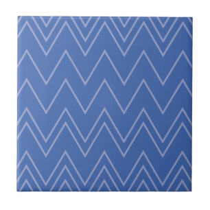 Carreau Blue, moderne, simple, cool, trendy zigzag