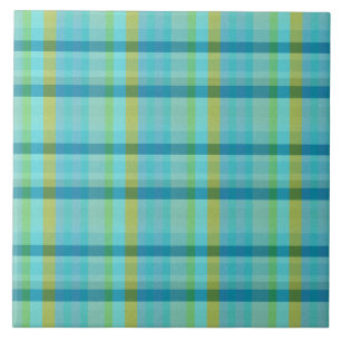 Carreau Blue Plaid par Shirley Taylor