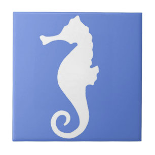 Carreau Blue Seahorse