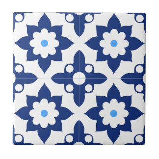 Carreau  Blue &White Modern ِStylish Abstract Geometric
