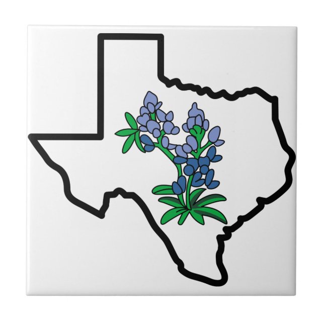 Carreau Bluebonnets du Texas (Devant)