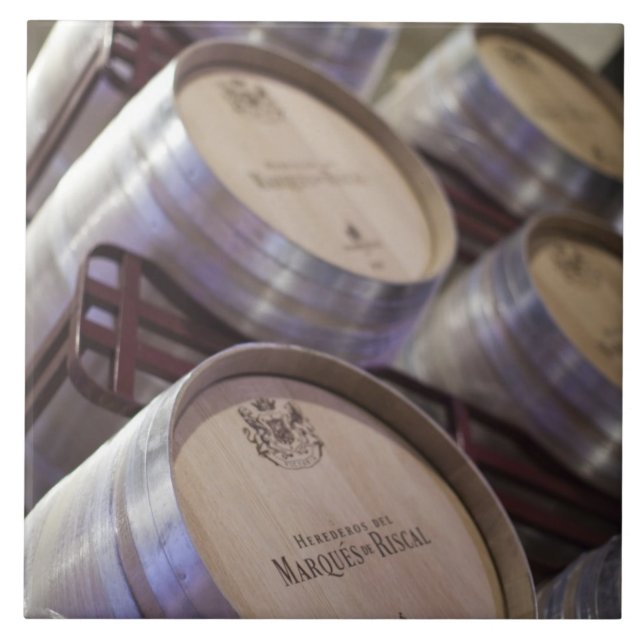 Carreau Bodega Marques de Riscal, cave à vin (Devant)