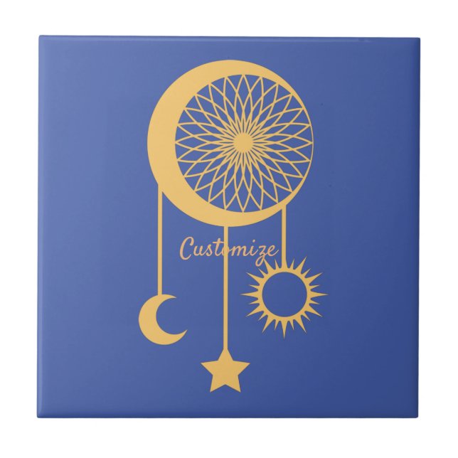 Carreau Bohemian Dream Catcher Thunder_Cove      (Devant)