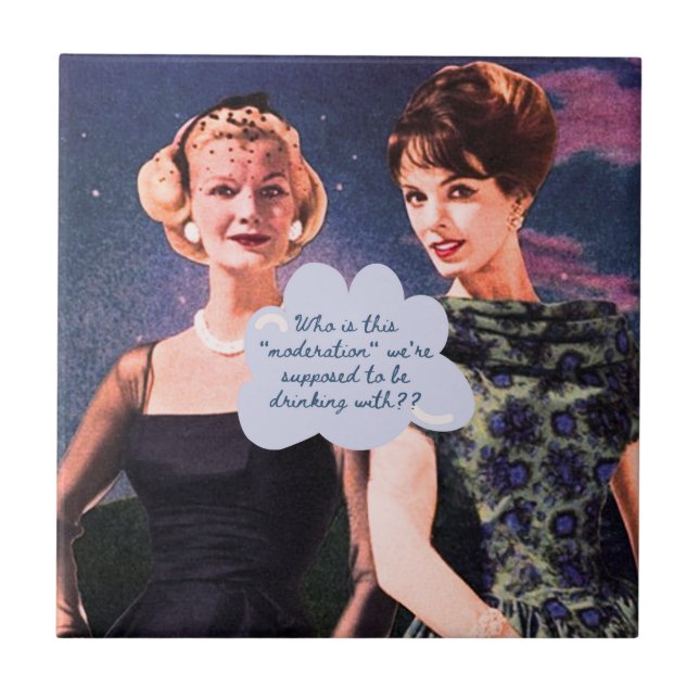 Carreau Boire amusant (Devant)