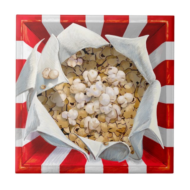 Carreau Boîte à pop-corn pour film lyrique (Devant)
