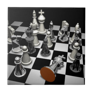 Carreau Boîte de conservation des échecs