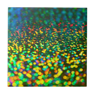 Carreau Bokeh coloré