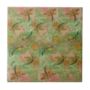 Carreau Bonbon en coton dragonfly