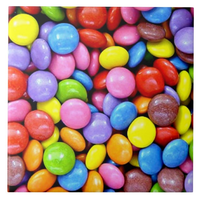 Carreau Bonbons, douceurs colorées (Devant)