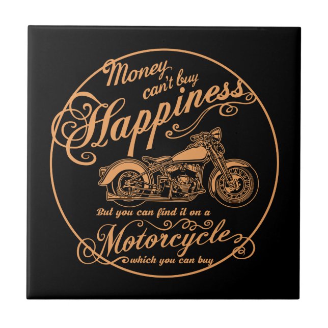 Carreau Bonheur - moto (Devant)