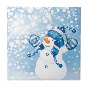 Carreau Bonhomme de neige