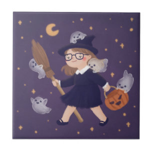Carreau Bonne Sorcière Halloween & Fantômes