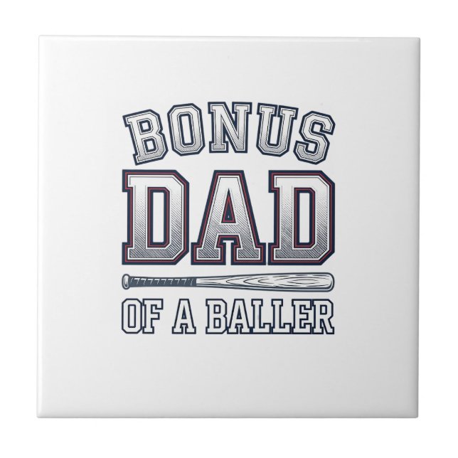 Carreau Bonus Dad of a Baller Vintage Sports Shirt Design_ (Devant)