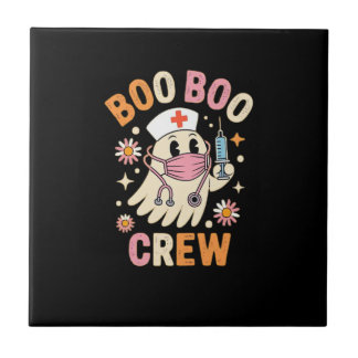 Carreau Boo Boo Crew Halloween Ghost Nurse Essential T-Shi