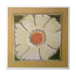 Carreau Bordure jaune foncé