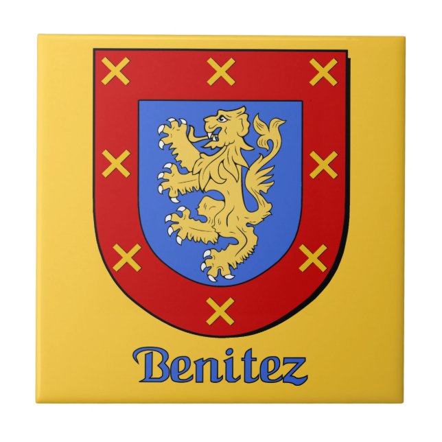 Carreau Bouclier de la famille Benitez (Devant)