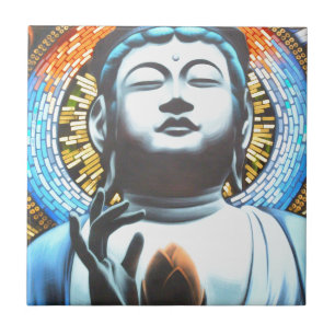 Carreau Bouddha