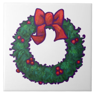 Carreau Boughs de Holly