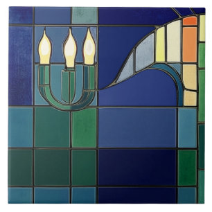 Carreau Bougies Charles Rennie Mackintosh - Côté Gauche