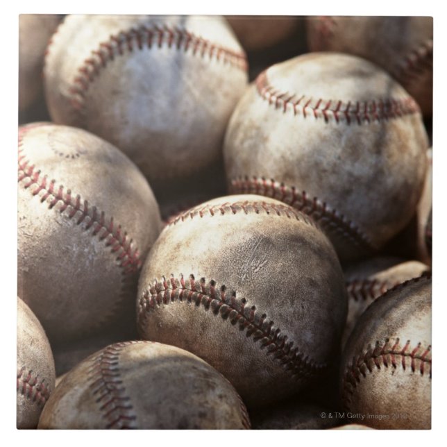 Carreau Boule de base-ball (Devant)