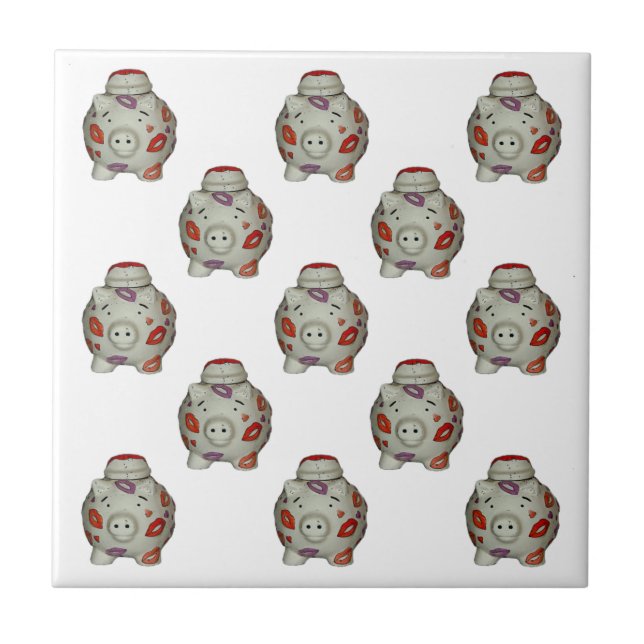 Carreau Bouton à lèvres adorable (Devant)