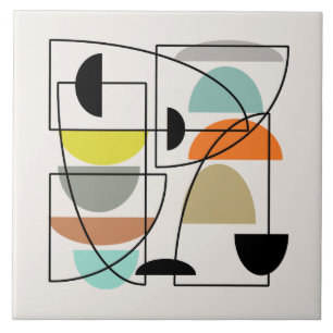 Carreau "Bowls" modernes du milieu du siècle