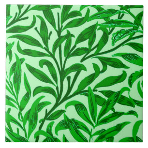 Carreau Branche de saule de William Morris, vert vert