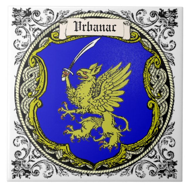 Carreau Bras de famille de Vrbanac (Devant)