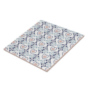 Carreau Bright Valentines Coeurs Motif