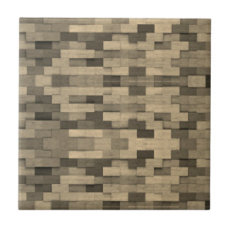 Carreau briques 3D couleur sable