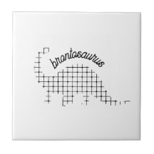 Brontosaurus Dinosaur Salle pour enfants