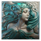 Bronze 3D, effet Mermaid en céramique