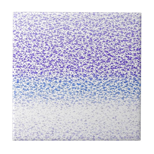 Carreau Brouillard bleu (Devant)