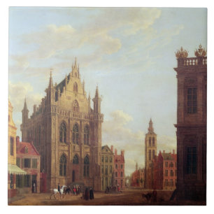 Carreau Bruges, 1824 (huile sur le panneau)