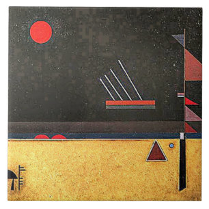 Carreau Brune, oeuvre abstraite de Kandinsky,