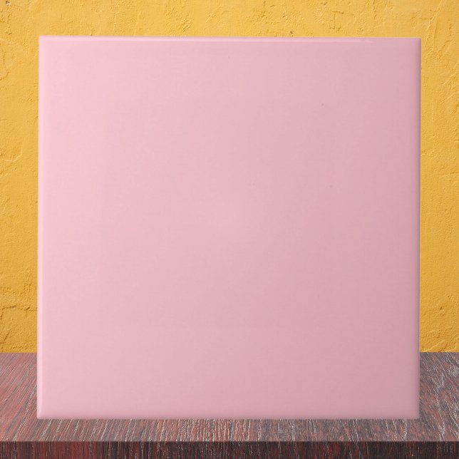 Carreau Bubblegum rose couleur solide (Créateur téléchargé)